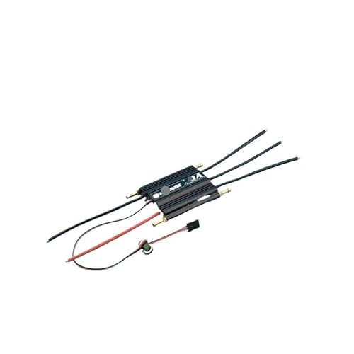 WCUAYJH 1 x RC-Boot für F-ly-co-lor ESC 50 A/70 A/90 A/120 A/50 A bürstenloser ESC-Geschwindigkeitsregler, unterstützt 2–6S Lipo BEC 5,5 V/5 A (150 A) von WCUAYJH
