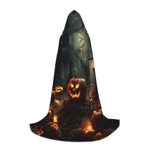 WCXTHGFA Gruseliges Halloween-Kostüm, mittelalterlicher Umhang mit bequemer Kapuze, für Cosplay, Partys und mehr WCXTHGFA Gruseliges Halloween-Kostüm, mittelalterlicher Umhang mit bequemer Kapuze, für Cosplay, Partys und mehr von WCXTHGFA