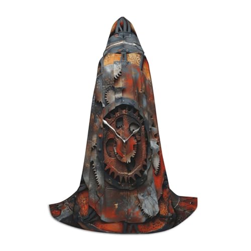 WCXTHGFA Halloween-Kostüm, mittelalterlicher Umhang mit bequemer Kapuze, für Cosplay, Partys und mehr von WCXTHGFA