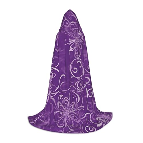 WCXTHGFA Halloween-Kostüm mit floralem Efeu-Druck, mittelalterlicher Umhang mit bequemer Kapuze, für Cosplay, Partys und mehr WCXTHGFA Halloween-Kostüm mit floralem Efeu-Druck, mittelalterlicher Umhang mit bequemer Kapuze, für Cosplay, Partys und mehr von WCXTHGFA