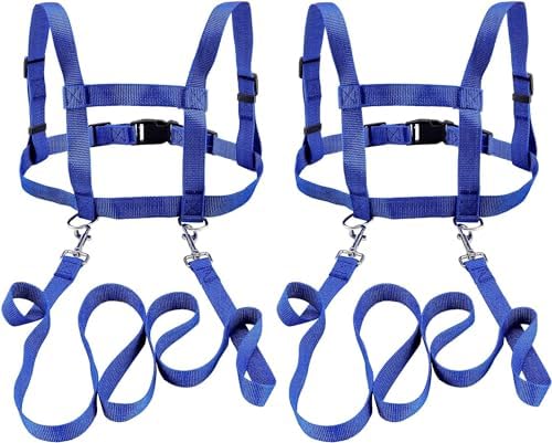 2 Stück Blau Pferdegeschirr Pferdeleine Zum Spielen Spielzeug Verstellbares Größenverstellbar für Kinder Jungen Mädchen Rollenspiel Spielen Pferdefreunde 2 Stück Blau Pferdegeschirr Pferdeleine Zum Spielen Spielzeug Verstellbares Größenverstellbar für Kinder Jungen Mädchen Rollenspiel Spielen Pferdefreunde von WDFCN
