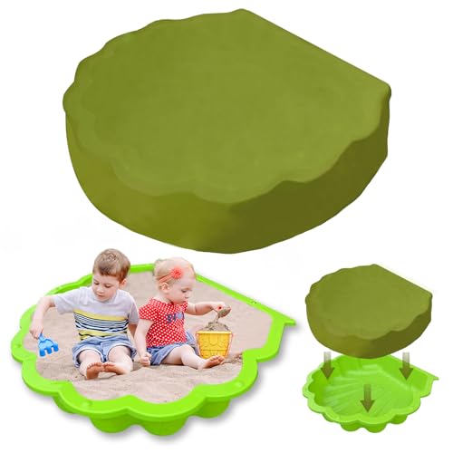 Sandkasten Muschelabdeckung Grün Sandkastenabdeckungen Wasserdicht Schutzabdeckung Sandkasten für Sandkasten Pool Sandkasten Gartenmöbel 39,4 x 6 Zoll Abdeckplane 210D Oxford Gewebe Sandkasten Muschelabdeckung Grün Sandkastenabdeckungen Wasserdicht Schutzabdeckung Sandkasten für Sandkasten Pool Sandkasten Gartenmöbel 39,4 x 6 Zoll Abdeckplane 210D Oxford Gewebe von WDFCN