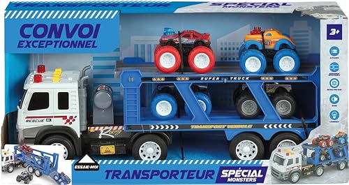 Transporter 45 cm mit 4 Reibungsfahrzeugen Transporter 45 cm mit 4 Reibungsfahrzeugen von WDK Partner