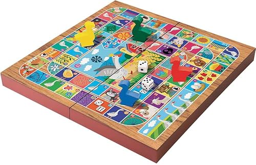 WDK Partner A2402235 FALTBARES HOLZSPIEL GÄNSESPIEL, Multi Colours WDK Partner A2402235 FALTBARES HOLZSPIEL GÄNSESPIEL, Multi Colours von WDK Partner