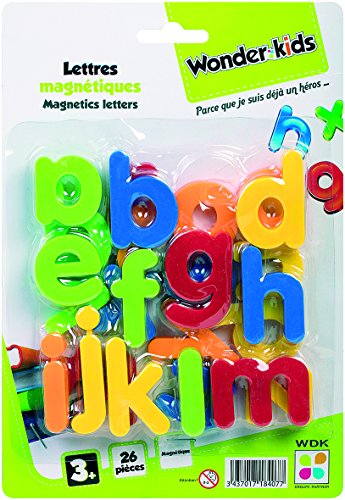 WDK Partner – Buchstaben Magnetische 26 Pieces, abc-182611 von WDK Partner