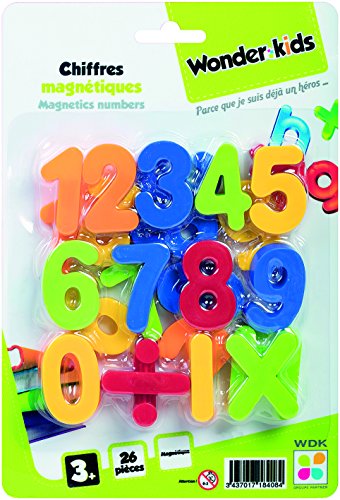 WDK Partner – magnetische Zahlen Magnettherapie 26 Pieces, abc-346882 von WDK Partner