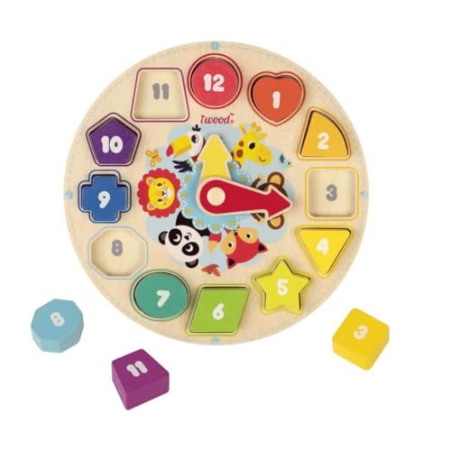 WDK A2102720 Puzzle Uhr aus Holz, bunt WDK A2102720 Puzzle Uhr aus Holz, bunt von WDK