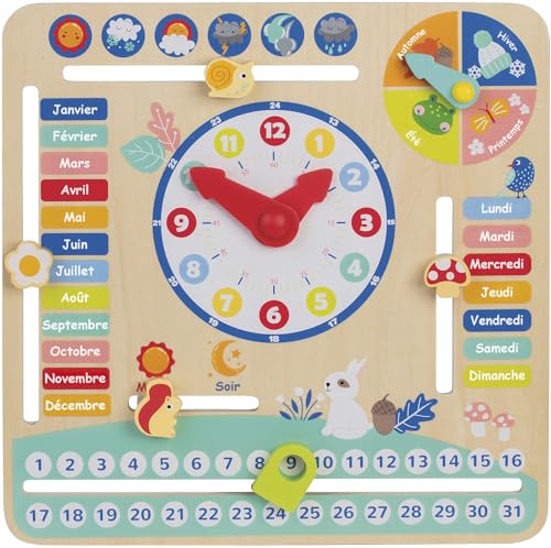 WDK Kalender 30X30CM Holz von WDK Partner