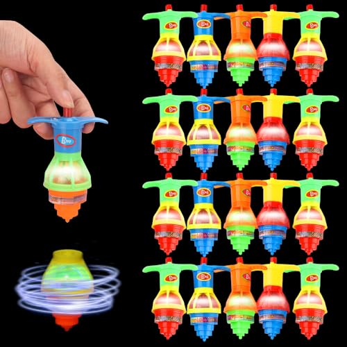 WDKXCN 20 Pcs Leuchtender Kreisel, Kreisel Leuchtspielzeug, Kindergeburtstag Mitgebsel, Kleinigkeiten für Kinder, Leuchtspielzeug Kinder, Gyroskop Gastgeschenke, Party Gadgets Give Aways WDKXCN 20 Pcs Leuchtender Kreisel, Kreisel Leuchtspielzeug, Kindergeburtstag Mitgebsel, Kleinigkeiten für Kinder, Leuchtspielzeug Kinder, Gyroskop Gastgeschenke, Party Gadgets Give Aways von WDKXCN