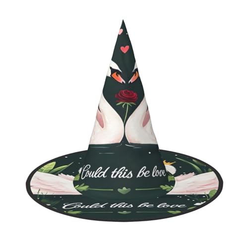 Halloween-Hexenhut, Weihnachtsmannmütze, Premium-Oxford-Gewebe, verstellbar, weich und bequem, für Partys, Karneval, Cosplay und Feiertagsveranstaltungen, 33 cm hoch, leicht, einfach zu tragen, 1 Halloween-Hexenhut, Weihnachtsmannmütze, Premium-Oxford-Gewebe, verstellbar, weich und bequem, für Partys, Karneval, Cosplay und Feiertagsveranstaltungen, 33 cm hoch, leicht, einfach zu tragen, 1 von WDXQHY