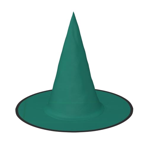 Halloween-Hexenhut, Weihnachtsmannmütze, Premium-Oxford-Gewebe, verstellbar, weich und bequem, für Partys, Karneval, Cosplay und Feiertagsveranstaltungen, 33 cm hoch, leicht, einfach zu tragen, 1 Halloween-Hexenhut, Weihnachtsmannmütze, Premium-Oxford-Gewebe, verstellbar, weich und bequem, für Partys, Karneval, Cosplay und Feiertagsveranstaltungen, 33 cm hoch, leicht, einfach zu tragen, 1 von WDXQHY