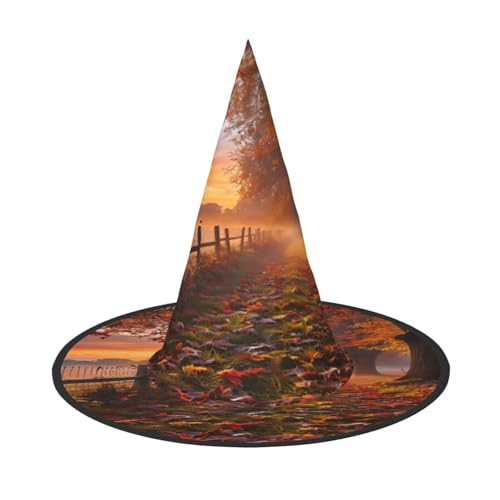 Halloween-Hexenhut, Weihnachtsmannmütze, Premium-Oxford-Gewebe, verstellbar, weich und bequem, für Partys, Karneval, Cosplay und Feiertagsveranstaltungen, 33 cm hoch, leicht, einfach zu tragen, 2 Halloween-Hexenhut, Weihnachtsmannmütze, Premium-Oxford-Gewebe, verstellbar, weich und bequem, für Partys, Karneval, Cosplay und Feiertagsveranstaltungen, 33 cm hoch, leicht, einfach zu tragen, 2 von WDXQHY