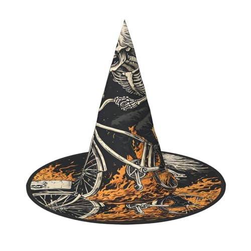 Halloween-Hexenhut, Weihnachtsmannmütze, Premium-Oxford-Gewebe, verstellbar, weich und bequem, für Partys, Karneval, Cosplay und Feiertagsveranstaltungen, 33 cm hoch, leicht, einfach zu tragen, 2 Halloween-Hexenhut, Weihnachtsmannmütze, Premium-Oxford-Gewebe, verstellbar, weich und bequem, für Partys, Karneval, Cosplay und Feiertagsveranstaltungen, 33 cm hoch, leicht, einfach zu tragen, 2 von WDXQHY
