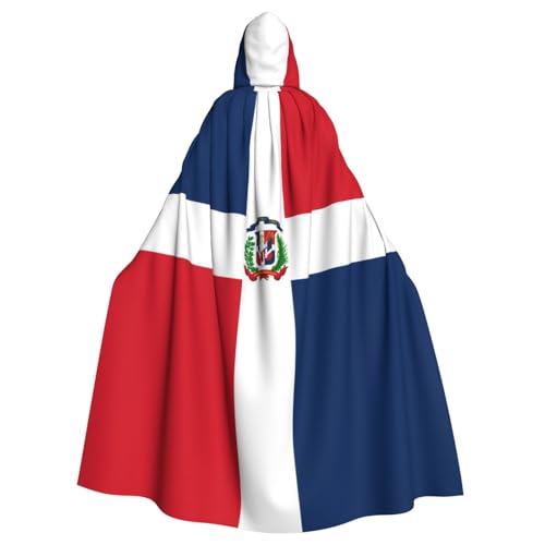 WDXQHY Dominikanische Republik Halloween Kapuzenumhang Volldruck Polyester Kostüm Umhang für Cosplay-Partys Maskeraden Comic Cons Leichter, bequemer Stoff ohne Juckreiz mit Bindeverschluss WDXQHY Dominikanische Republik Halloween Kapuzenumhang Volldruck Polyester Kostüm Umhang für Cosplay-Partys Maskeraden Comic Cons Leichter, bequemer Stoff ohne Juckreiz mit Bindeverschluss von WDXQHY
