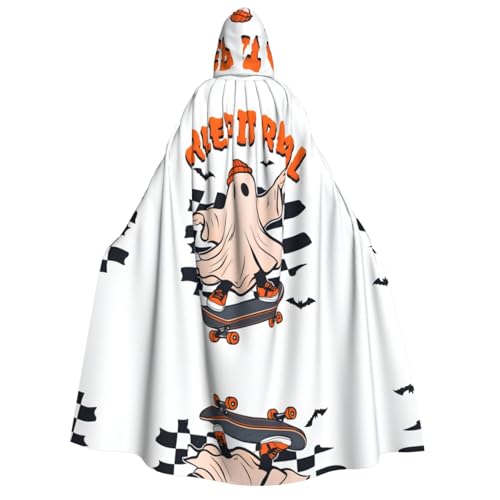 WDXQHY Halloween-Umhang für Erwachsene, mit Kapuze, Ganzkörper-Kostüm, Umhang für Cosplay-Partys und Themenveranstaltungen, 100 % Polyester, bequem, maschinenwaschbar, perfekt für Halloween-Bälle und WDXQHY Halloween-Umhang für Erwachsene, mit Kapuze, Ganzkörper-Kostüm, Umhang für Cosplay-Partys und Themenveranstaltungen, 100 % Polyester, bequem, maschinenwaschbar, perfekt für Halloween-Bälle und von WDXQHY