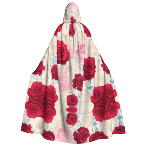 WDXQHY Halloween-Umhang für Erwachsene, mit Kapuze, Ganzkörper-Kostüm, Umhang für Cosplay-Partys und Themenveranstaltungen, 100 % Polyester, bequem, maschinenwaschbar, perfekt für Halloween-Bälle und WDXQHY Halloween-Umhang für Erwachsene, mit Kapuze, Ganzkörper-Kostüm, Umhang für Cosplay-Partys und Themenveranstaltungen, 100 % Polyester, bequem, maschinenwaschbar, perfekt für Halloween-Bälle und von WDXQHY