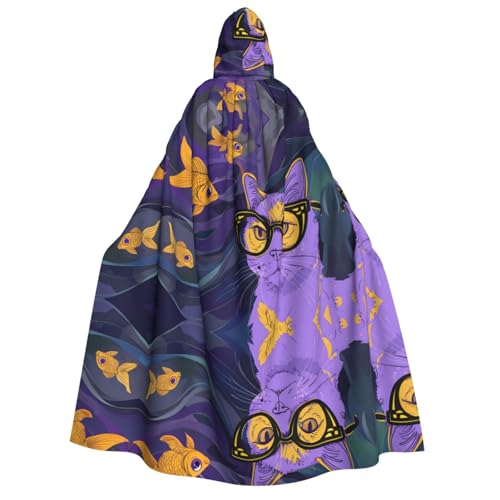 WDXQHY Halloween-Umhang für Erwachsene, mit Kapuze, Ganzkörper-Kostüm, Umhang für Cosplay-Partys und Themenveranstaltungen, 100 % Polyester, bequem, maschinenwaschbar, perfekt für Halloween-Bälle und WDXQHY Halloween-Umhang für Erwachsene, mit Kapuze, Ganzkörper-Kostüm, Umhang für Cosplay-Partys und Themenveranstaltungen, 100 % Polyester, bequem, maschinenwaschbar, perfekt für Halloween-Bälle und von WDXQHY
