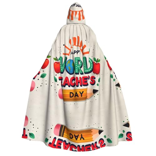 WDXQHY Halloween-Umhang für Erwachsene, mit Kapuze, Ganzkörper-Kostüm, Umhang für Cosplay-Partys und Themenveranstaltungen, 100 % Polyester, bequem, maschinenwaschbar, perfekt für Halloween-Bälle und WDXQHY Halloween-Umhang für Erwachsene, mit Kapuze, Ganzkörper-Kostüm, Umhang für Cosplay-Partys und Themenveranstaltungen, 100 % Polyester, bequem, maschinenwaschbar, perfekt für Halloween-Bälle und von WDXQHY