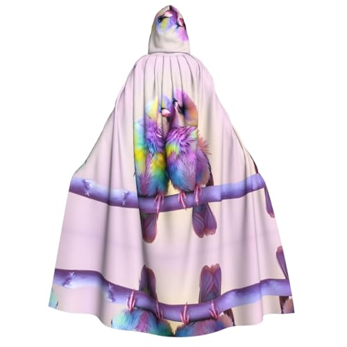 WDXQHY Halloween-Umhang für Erwachsene, mit Kapuze, Ganzkörper-Kostüm, Umhang für Cosplay-Partys und Themenveranstaltungen, 100 % Polyester, bequem, maschinenwaschbar, perfekt für Halloween-Bälle und WDXQHY Halloween-Umhang für Erwachsene, mit Kapuze, Ganzkörper-Kostüm, Umhang für Cosplay-Partys und Themenveranstaltungen, 100 % Polyester, bequem, maschinenwaschbar, perfekt für Halloween-Bälle und von WDXQHY