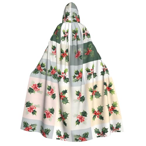 WDXQHY Halloween-Umhang für Erwachsene, mit Kapuze, Ganzkörper-Kostüm, Umhang für Cosplay-Partys und Themenveranstaltungen, 100 % Polyester, bequem, maschinenwaschbar, perfekt für Halloween-Bälle und WDXQHY Halloween-Umhang für Erwachsene, mit Kapuze, Ganzkörper-Kostüm, Umhang für Cosplay-Partys und Themenveranstaltungen, 100 % Polyester, bequem, maschinenwaschbar, perfekt für Halloween-Bälle und von WDXQHY