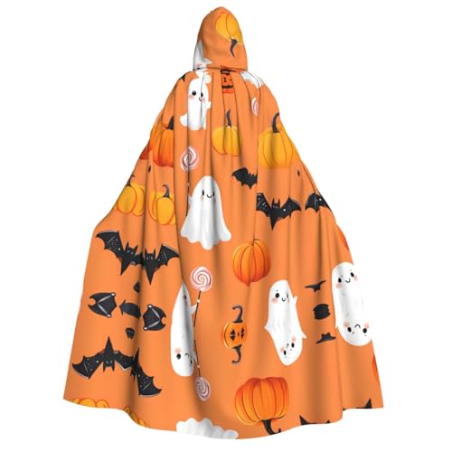 WDXQHY Halloween-Umhang für Erwachsene, mit Kapuze, Ganzkörper-Kostüm, Umhang für Cosplay-Partys und Themenveranstaltungen, 100 % Polyester, bequem, maschinenwaschbar, perfekt für Halloween-Bälle und WDXQHY Halloween-Umhang für Erwachsene, mit Kapuze, Ganzkörper-Kostüm, Umhang für Cosplay-Partys und Themenveranstaltungen, 100 % Polyester, bequem, maschinenwaschbar, perfekt für Halloween-Bälle und von WDXQHY