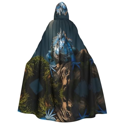 WDXQHY Halloween-Umhang für Erwachsene, mit Kapuze, Ganzkörper-Kostüm, Umhang für Cosplay-Partys und Themenveranstaltungen, 100 % Polyester, bequem, maschinenwaschbar, perfekt für Halloween-Bälle und WDXQHY Halloween-Umhang für Erwachsene, mit Kapuze, Ganzkörper-Kostüm, Umhang für Cosplay-Partys und Themenveranstaltungen, 100 % Polyester, bequem, maschinenwaschbar, perfekt für Halloween-Bälle und von WDXQHY