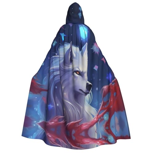 WDXQHY Halloween-Umhang für Erwachsene, mit Kapuze, Ganzkörper-Kostüm, Umhang für Cosplay-Partys und Themenveranstaltungen, 100 % Polyester, bequem, maschinenwaschbar, perfekt für Halloween-Bälle und WDXQHY Halloween-Umhang für Erwachsene, mit Kapuze, Ganzkörper-Kostüm, Umhang für Cosplay-Partys und Themenveranstaltungen, 100 % Polyester, bequem, maschinenwaschbar, perfekt für Halloween-Bälle und von WDXQHY