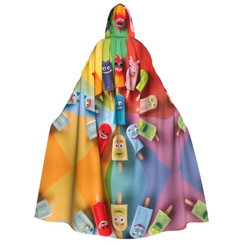 WDXQHY Halloween-Umhang für Erwachsene, mit Kapuze, Ganzkörper-Kostüm, Umhang für Cosplay-Partys und Themenveranstaltungen, 100 % Polyester, bequem, maschinenwaschbar, perfekt für Halloween-Bälle und WDXQHY Halloween-Umhang für Erwachsene, mit Kapuze, Ganzkörper-Kostüm, Umhang für Cosplay-Partys und Themenveranstaltungen, 100 % Polyester, bequem, maschinenwaschbar, perfekt für Halloween-Bälle und von WDXQHY