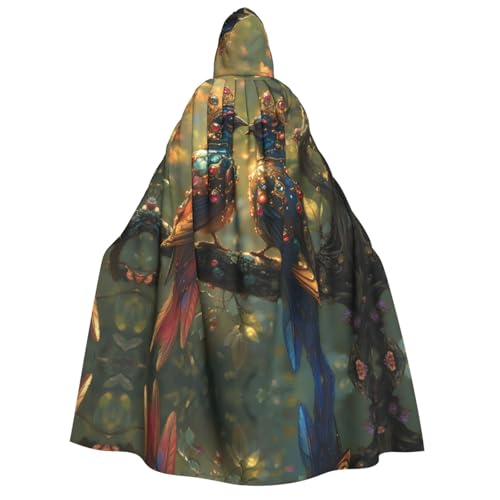 WDXQHY Halloween-Umhang für Erwachsene, mit Kapuze, Ganzkörper-Kostüm, Umhang für Cosplay-Partys und Themenveranstaltungen, 100 % Polyester, bequem, maschinenwaschbar, perfekt für Halloween-Bälle und WDXQHY Halloween-Umhang für Erwachsene, mit Kapuze, Ganzkörper-Kostüm, Umhang für Cosplay-Partys und Themenveranstaltungen, 100 % Polyester, bequem, maschinenwaschbar, perfekt für Halloween-Bälle und von WDXQHY