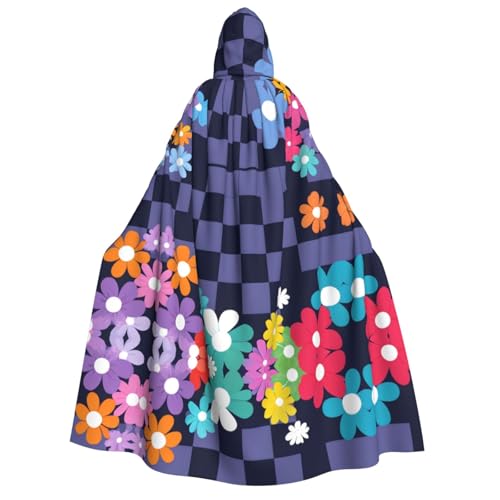 WDXQHY Halloween-Umhang für Erwachsene, mit Kapuze, Ganzkörper-Kostüm, Umhang für Cosplay-Partys und Themenveranstaltungen, 100 % Polyester, bequem, maschinenwaschbar, perfekt für Halloween-Bälle und WDXQHY Halloween-Umhang für Erwachsene, mit Kapuze, Ganzkörper-Kostüm, Umhang für Cosplay-Partys und Themenveranstaltungen, 100 % Polyester, bequem, maschinenwaschbar, perfekt für Halloween-Bälle und von WDXQHY