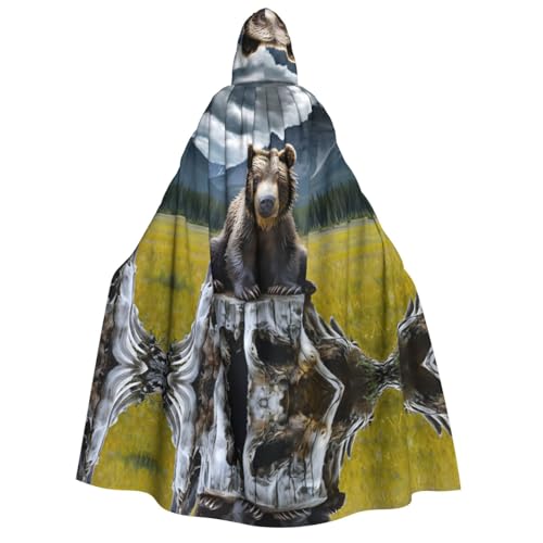 WDXQHY Halloween-Umhang für Erwachsene, mit Kapuze, Ganzkörper-Kostüm, Umhang für Cosplay-Partys und Themenveranstaltungen, 100 % Polyester, bequem, maschinenwaschbar, perfekt für Halloween-Bälle und WDXQHY Halloween-Umhang für Erwachsene, mit Kapuze, Ganzkörper-Kostüm, Umhang für Cosplay-Partys und Themenveranstaltungen, 100 % Polyester, bequem, maschinenwaschbar, perfekt für Halloween-Bälle und von WDXQHY