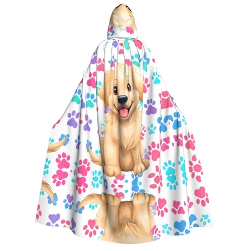 WDXQHY Halloween-Umhang für Erwachsene, mit Kapuze, Ganzkörper-Kostüm, Umhang für Cosplay-Partys und Themenveranstaltungen, 100 % Polyester, bequem, maschinenwaschbar, perfekt für Halloween-Bälle und WDXQHY Halloween-Umhang für Erwachsene, mit Kapuze, Ganzkörper-Kostüm, Umhang für Cosplay-Partys und Themenveranstaltungen, 100 % Polyester, bequem, maschinenwaschbar, perfekt für Halloween-Bälle und von WDXQHY