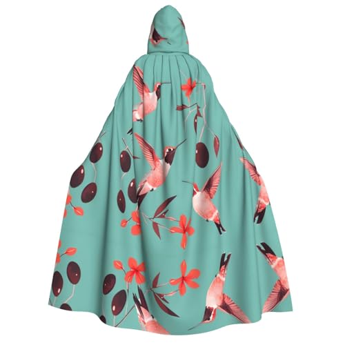 WDXQHY Halloween-Umhang für Erwachsene, mit Kapuze, Ganzkörper-Kostüm, Umhang für Cosplay-Partys und Themenveranstaltungen, 100 % Polyester, bequem, maschinenwaschbar, perfekt für Halloween-Bälle und WDXQHY Halloween-Umhang für Erwachsene, mit Kapuze, Ganzkörper-Kostüm, Umhang für Cosplay-Partys und Themenveranstaltungen, 100 % Polyester, bequem, maschinenwaschbar, perfekt für Halloween-Bälle und von WDXQHY