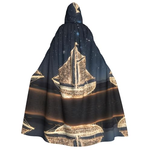 WDXQHY Halloween-Umhang für Erwachsene, mit Kapuze, Ganzkörper-Kostüm, Umhang für Cosplay-Partys und Themenveranstaltungen, 100 % Polyester, bequem, maschinenwaschbar, perfekt für Halloween-Bälle und WDXQHY Halloween-Umhang für Erwachsene, mit Kapuze, Ganzkörper-Kostüm, Umhang für Cosplay-Partys und Themenveranstaltungen, 100 % Polyester, bequem, maschinenwaschbar, perfekt für Halloween-Bälle und von WDXQHY