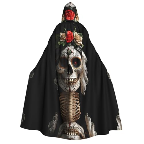 WDXQHY Halloween-Umhang für Erwachsene, mit Kapuze, Ganzkörper-Kostüm, Umhang für Cosplay-Partys und Themenveranstaltungen, 100 % Polyester, bequem, maschinenwaschbar, perfekt für Halloween-Bälle und WDXQHY Halloween-Umhang für Erwachsene, mit Kapuze, Ganzkörper-Kostüm, Umhang für Cosplay-Partys und Themenveranstaltungen, 100 % Polyester, bequem, maschinenwaschbar, perfekt für Halloween-Bälle und von WDXQHY