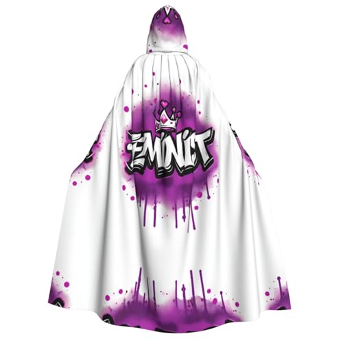 WDXQHY Halloween-Umhang für Erwachsene, mit Kapuze, Ganzkörper-Kostüm, Umhang für Cosplay-Partys und Themenveranstaltungen, 100 % Polyester, bequem, maschinenwaschbar, perfekt für Halloween-Bälle und WDXQHY Halloween-Umhang für Erwachsene, mit Kapuze, Ganzkörper-Kostüm, Umhang für Cosplay-Partys und Themenveranstaltungen, 100 % Polyester, bequem, maschinenwaschbar, perfekt für Halloween-Bälle und von WDXQHY