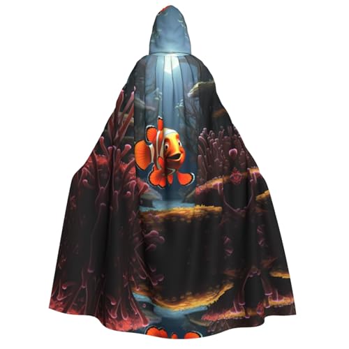 WDXQHY Halloween-Umhang für Erwachsene, mit Kapuze, Ganzkörper-Kostüm, Umhang für Cosplay-Partys und Themenveranstaltungen, 100 % Polyester, bequem, maschinenwaschbar, perfekt für Halloween-Bälle und WDXQHY Halloween-Umhang für Erwachsene, mit Kapuze, Ganzkörper-Kostüm, Umhang für Cosplay-Partys und Themenveranstaltungen, 100 % Polyester, bequem, maschinenwaschbar, perfekt für Halloween-Bälle und von WDXQHY