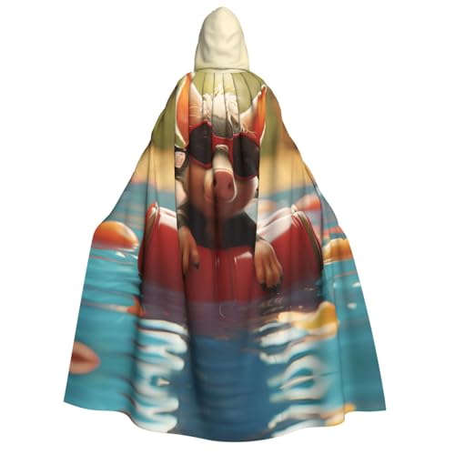 WDXQHY Halloween-Umhang für Erwachsene, mit Kapuze, Ganzkörper-Kostüm, Umhang für Cosplay-Partys und Themenveranstaltungen, 100 % Polyester, bequem, maschinenwaschbar, perfekt für Halloween-Bälle und WDXQHY Halloween-Umhang für Erwachsene, mit Kapuze, Ganzkörper-Kostüm, Umhang für Cosplay-Partys und Themenveranstaltungen, 100 % Polyester, bequem, maschinenwaschbar, perfekt für Halloween-Bälle und von WDXQHY