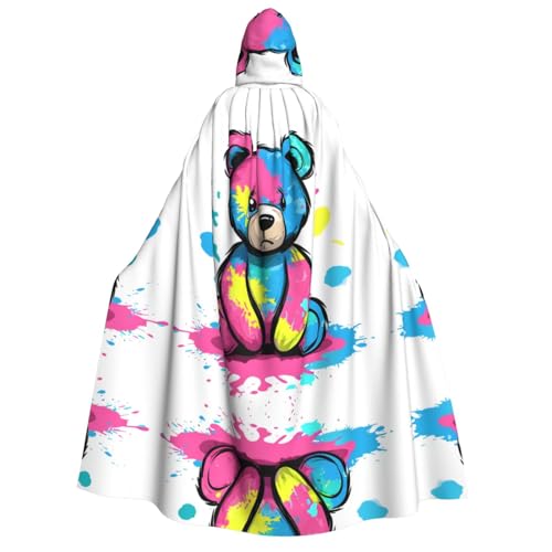 WDXQHY Halloween-Umhang für Erwachsene, mit Kapuze, Ganzkörper-Kostüm, Umhang für Cosplay-Partys und Themenveranstaltungen, 100 % Polyester, bequem, maschinenwaschbar, perfekt für Halloween-Bälle und WDXQHY Halloween-Umhang für Erwachsene, mit Kapuze, Ganzkörper-Kostüm, Umhang für Cosplay-Partys und Themenveranstaltungen, 100 % Polyester, bequem, maschinenwaschbar, perfekt für Halloween-Bälle und von WDXQHY