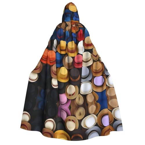 WDXQHY Halloween-Umhang für Erwachsene, mit Kapuze, Ganzkörper-Kostüm, Umhang für Cosplay-Partys und Themenveranstaltungen, 100 % Polyester, bequem, maschinenwaschbar, perfekt für Halloween-Bälle und WDXQHY Halloween-Umhang für Erwachsene, mit Kapuze, Ganzkörper-Kostüm, Umhang für Cosplay-Partys und Themenveranstaltungen, 100 % Polyester, bequem, maschinenwaschbar, perfekt für Halloween-Bälle und von WDXQHY