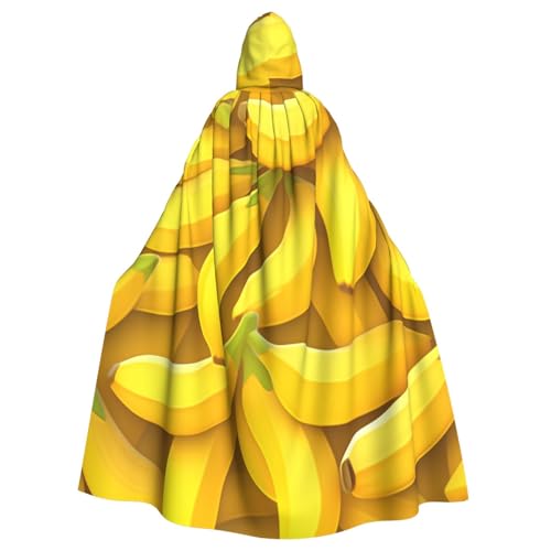 WDXQHY Halloween-Umhang für Erwachsene, mit Kapuze, bequem, elastisch, perfekt für Kostüme, Cosplay, Halloween, Partys, Kapuzenumhang von WDXQHY