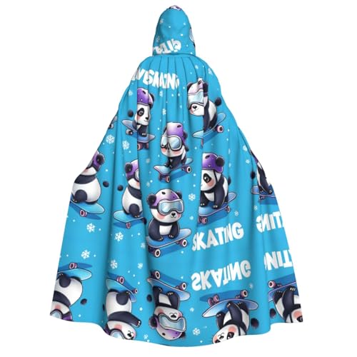 WDXQHY Halloween-Umhang für Erwachsene mit Kapuze, langer Umhang für Cosplay und Themenveranstaltungen, 100 % Polyester, bequem, maschinenwaschbar, perfekt für Halloween Bälle und WDXQHY Halloween-Umhang für Erwachsene mit Kapuze, langer Umhang für Cosplay und Themenveranstaltungen, 100 % Polyester, bequem, maschinenwaschbar, perfekt für Halloween Bälle und von WDXQHY