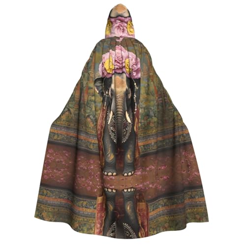 WDXQHY Halloween-Umhang für Erwachsene mit Kapuze, langer Umhang für Cosplay und Themenveranstaltungen, 100 % Polyester, bequem, maschinenwaschbar, perfekt für Halloween Bälle und WDXQHY Halloween-Umhang für Erwachsene mit Kapuze, langer Umhang für Cosplay und Themenveranstaltungen, 100 % Polyester, bequem, maschinenwaschbar, perfekt für Halloween Bälle und von WDXQHY