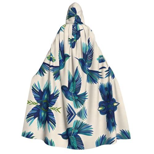WDXQHY Halloween-Umhang für Erwachsene mit Kapuze, langer Umhang für Cosplay und Themenveranstaltungen, 100 % Polyester, bequem, maschinenwaschbar, perfekt für Halloween Bälle und WDXQHY Halloween-Umhang für Erwachsene mit Kapuze, langer Umhang für Cosplay und Themenveranstaltungen, 100 % Polyester, bequem, maschinenwaschbar, perfekt für Halloween Bälle und von WDXQHY