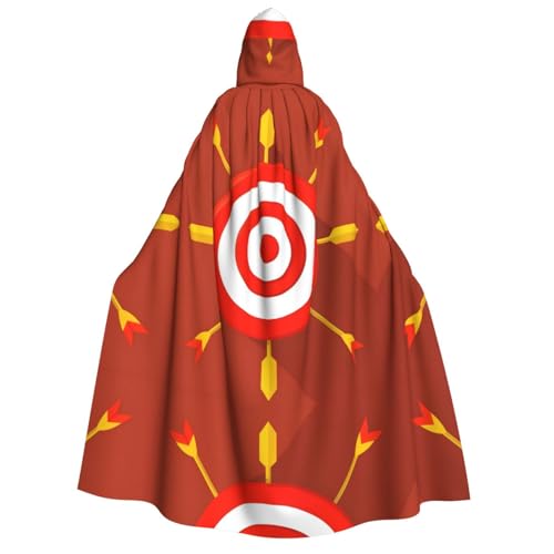 WDXQHY Halloween-Umhang für Erwachsene mit Kapuze, langer Umhang für Cosplay und Themenveranstaltungen, 100 % Polyester, bequem, maschinenwaschbar, perfekt für Halloween Bälle und WDXQHY Halloween-Umhang für Erwachsene mit Kapuze, langer Umhang für Cosplay und Themenveranstaltungen, 100 % Polyester, bequem, maschinenwaschbar, perfekt für Halloween Bälle und von WDXQHY