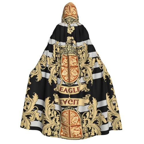 WDXQHY Halloween-Umhang für Erwachsene mit Kapuze, langer Umhang für Cosplay und Themenveranstaltungen, 100 % Polyester, bequem, maschinenwaschbar, perfekt für Halloween Bälle und WDXQHY Halloween-Umhang für Erwachsene mit Kapuze, langer Umhang für Cosplay und Themenveranstaltungen, 100 % Polyester, bequem, maschinenwaschbar, perfekt für Halloween Bälle und von WDXQHY