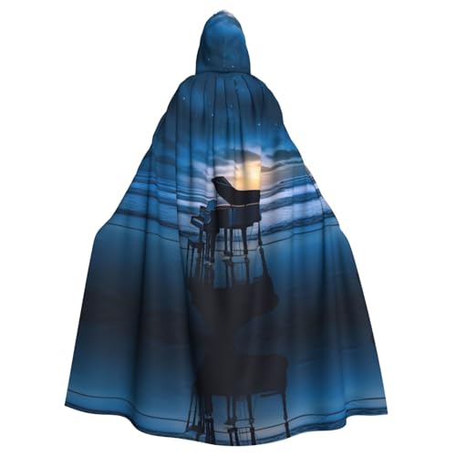 WDXQHY Halloween-Umhang mit Kapuze, aus Polyester, bedruckt, für Cosplay, Maskenball, Comic, leicht, bequem, nicht juckend, mit Bindeverschluss WDXQHY Halloween-Umhang mit Kapuze, aus Polyester, bedruckt, für Cosplay, Maskenball, Comic, leicht, bequem, nicht juckend, mit Bindeverschluss von WDXQHY