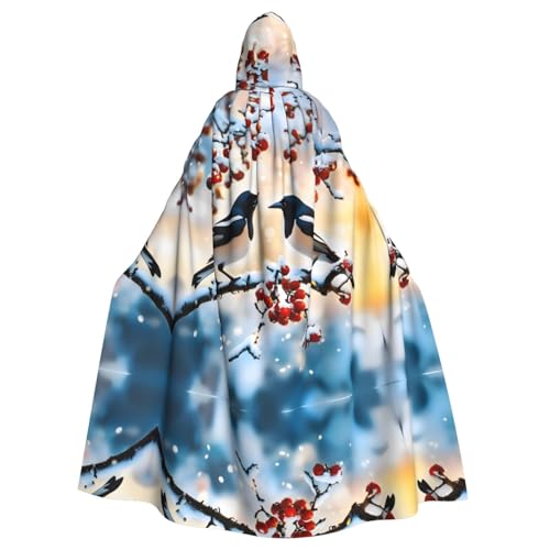 WDXQHY Halloween-Umhang mit Kapuze, aus Polyester, mit vollständigem Aufdruck, für Cosplay, Maskenpartys, Comics, leichter und bequemer Stoff, nicht juckend, mit Bindeverschluss WDXQHY Halloween-Umhang mit Kapuze, aus Polyester, mit vollständigem Aufdruck, für Cosplay, Maskenpartys, Comics, leichter und bequemer Stoff, nicht juckend, mit Bindeverschluss von WDXQHY