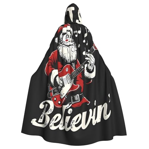 WDXQHY Halloween-Umhang mit Kapuze für Erwachsene, Weihnachtsmann, spielt Gitarre, bequem, elastisch, perfekt für Kostüme, Cosplay, Halloween-Partys, Kapuzenumhang WDXQHY Halloween-Umhang mit Kapuze für Erwachsene, Weihnachtsmann, spielt Gitarre, bequem, elastisch, perfekt für Kostüme, Cosplay, Halloween-Partys, Kapuzenumhang von WDXQHY