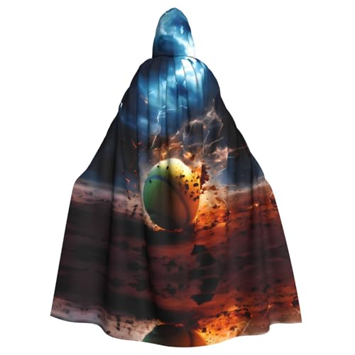 WDXQHY Lightning Tennis Halloween Kapuzenumhang Volldruck Polyester Kostüm Umhang für Cosplay Partys Maskeraden Comic Cons Leichter bequemer Stoff ohne Juckreiz mit Bindeverschluss WDXQHY Lightning Tennis Halloween Kapuzenumhang Volldruck Polyester Kostüm Umhang für Cosplay Partys Maskeraden Comic Cons Leichter bequemer Stoff ohne Juckreiz mit Bindeverschluss von WDXQHY